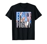 Kampf Kampf für Donald Trump 2024 USA Wahlabstimmung T-Shirt
