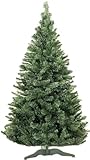 DecoKing Künstlicher Weihnachtsbaum 220 cm Grün Tannenbaum Christbaum Tanne Unecht Weihnachtsdeko Lena
