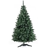 DecoKing Künstlicher Weihnachtsbaum 150 cm Grün Tannenbaum Christbaum Tanne Unecht Weihnachtsdeko Lena