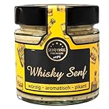 Altenburger Original Senfonie Premium Whisky Senf 180 ml, leicht körniger Senf mit Whisky verfeinert